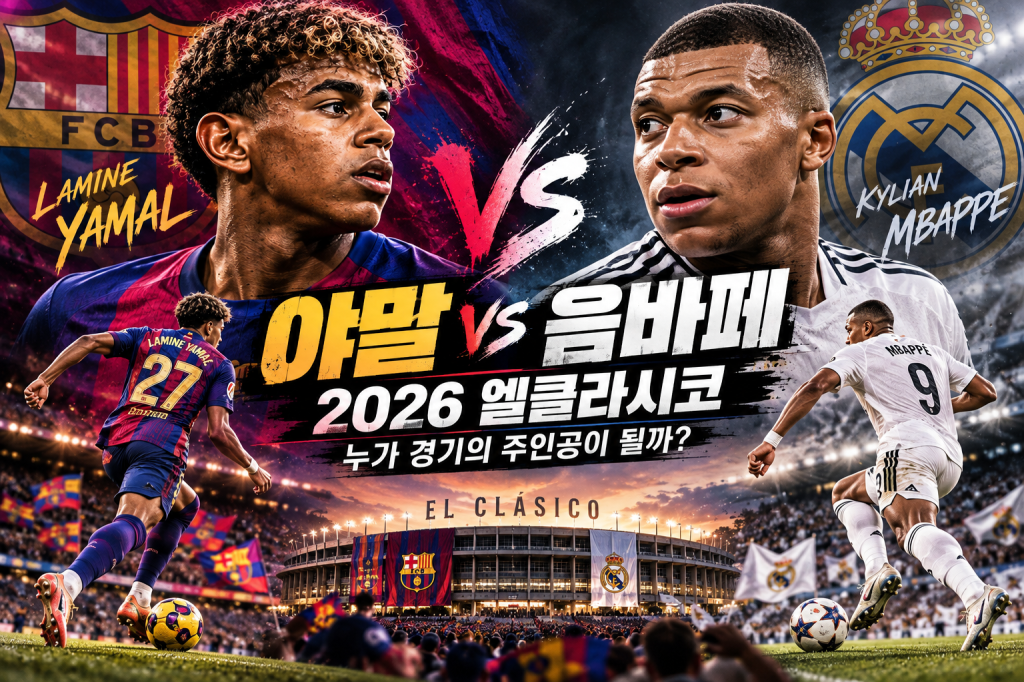 야말 vs 음바페, 2026 엘클라시코의 주인공은 누구일까?